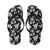 Rose Pattern Print Design RO013 Flip Flops-JorJune