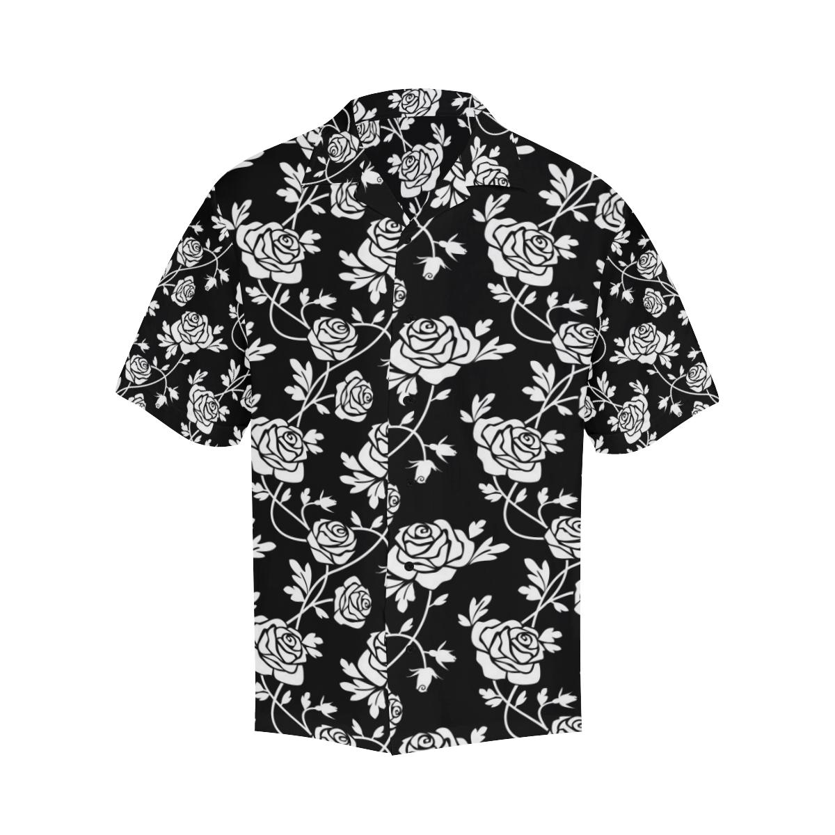 Rose Pattern Print Design RO013 Men Hawaiian Shirt-JorJune