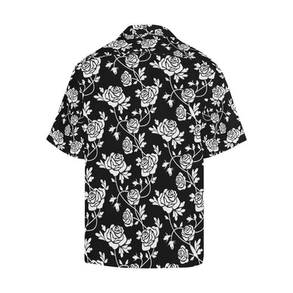 Rose Pattern Print Design RO013 Men Hawaiian Shirt-JorJune