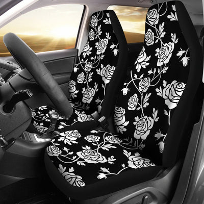 Rose Pattern Print Design RO013 Universal Fit Car Seat Covers-JorJune