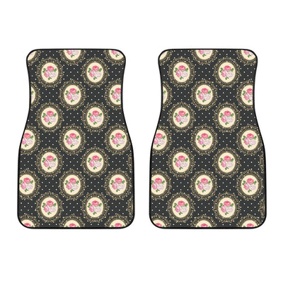 Rose Pattern Print Design RO015 Car Floor Mats-JORJUNE.COM