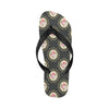 Rose Pattern Print Design RO015 Flip Flops-JorJune