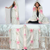 Rose Pattern Print Design RO016 Hooded Blanket-JORJUNE.COM