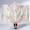 Rose Pattern Print Design RO016 Hooded Blanket-JORJUNE.COM