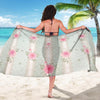 Rose Pattern Print Design RO016 Sarong Pareo Wrap-JORJUNE.COM