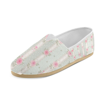 Rose Pattern Print Design RO016 Women Casual Shoes-JorJune.com