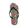 Rose Pattern Print Design RO017 Flip Flops-JorJune