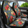 Rose Pattern Print Design RO017 Universal Fit Car Seat Covers-JorJune