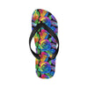 Rose Pattern Print Design RO02 Flip Flops-JorJune