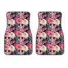 Rose Pattern Print Design RO05 Car Floor Mats-JORJUNE.COM