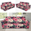 Rose Pattern Print Design RO05 Sofa Slipcover-JORJUNE.COM