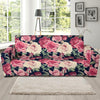 Rose Pattern Print Design RO05 Sofa Slipcover-JORJUNE.COM