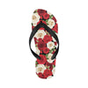 Rose Pattern Print Design RO06 Flip Flops-JorJune