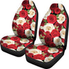 Rose Pattern Print Design RO06 Universal Fit Car Seat Covers-JorJune