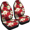 Rose Pattern Print Design RO06 Universal Fit Car Seat Covers-JorJune