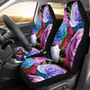 Rose Pattern Print Design RO09 Universal Fit Car Seat Covers-JorJune