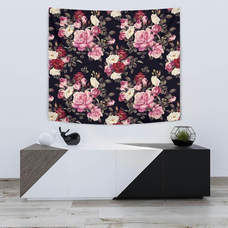 Rose Pattern Tapestry