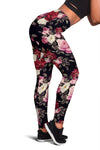 Rose Pattern Women Leggings