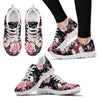 Rose Pattern Women Sneakers