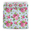 Rose Pink Pattern Print Design RO08 Duvet Cover Bedding Set-JORJUNE.COM