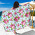 Rose Pink Pattern Print Design RO08 Sarong Pareo Wrap-JORJUNE.COM