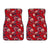 Rose Red Pattern Print Design RO07 Car Floor Mats-JORJUNE.COM