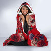 Rose Red Pattern Print Design RO07 Hooded Blanket-JORJUNE.COM