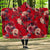 Rose Red Pattern Print Design RO07 Hooded Blanket-JORJUNE.COM