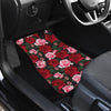 Rose Red Pink Pattern Print Design RO01 Car Floor Mats-JORJUNE.COM