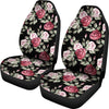 Rose Red Pink Pattern Print Design RO03 Universal Fit Car Seat Covers-JorJune