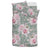 Rose White Pattern Print Design RO012 Duvet Cover Bedding Set-JORJUNE.COM