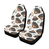 Rottweiler Pattern Print Design A03 Car Seat Covers (Set of 2)-JORJUNE.COM