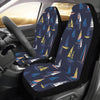 Sailing Ships Pattern Print Design A03 Car Seat Covers (Set of 2)-JORJUNE.COM