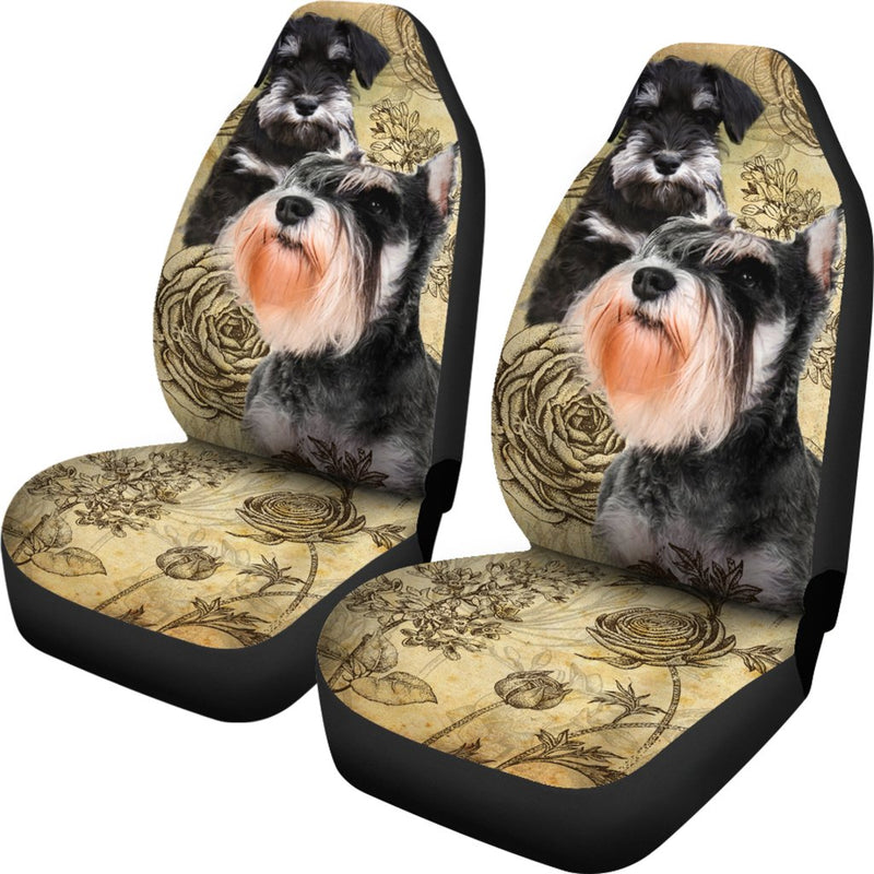 Schnauzer V2 Universal Fit Car Seat Covers