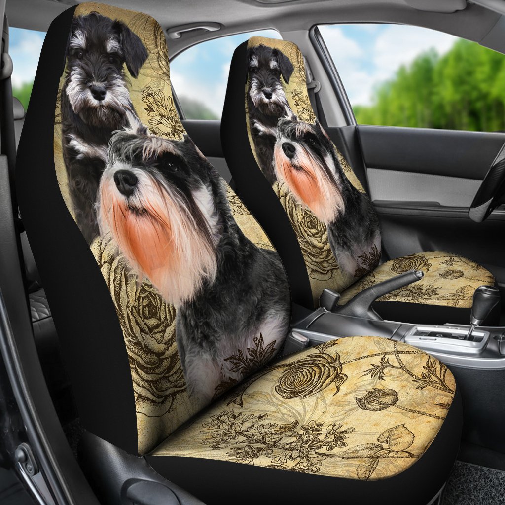 Schnauzer V2 Universal Fit Car Seat Covers