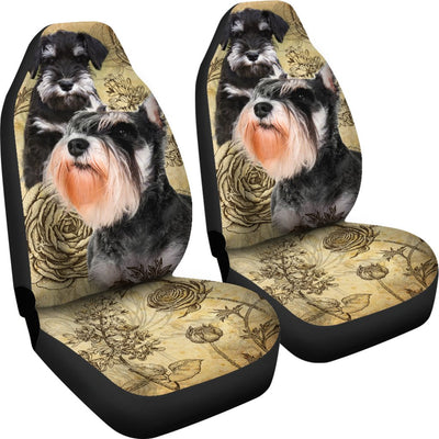 Schnauzer V2 Universal Fit Car Seat Covers
