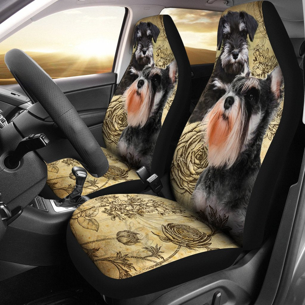 Schnauzer V2 Universal Fit Car Seat Covers