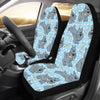 Schnauzers Pattern Print Design A02 Car Seat Covers (Set of 2)-JORJUNE.COM