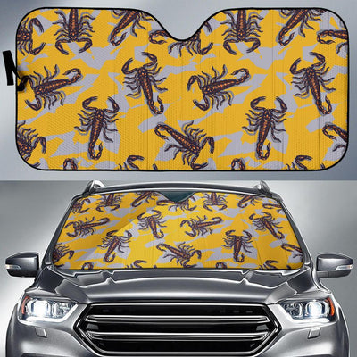 Scorpion Pattern Print Design 01 Car Sun Shades-JORJUNE.COM