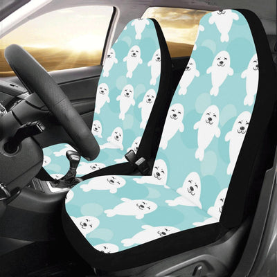 Sea Lion Baby Pattern Print Design 01 Car Seat Covers (Set of 2)-JORJUNE.COM