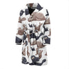 Sea Lion Pattern Print Design 02 Men Bathrobe-JORJUNE.COM