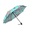 Sea Turtle Art Pattern Automatic Foldable Umbrella