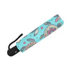 Sea Turtle Art Pattern Automatic Foldable Umbrella