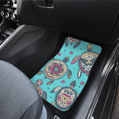 Sea Turtle Art Pattern Car Floor Mats