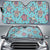 Sea Turtle Art Pattern Car Sun Shade-JorJune