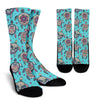 Sea Turtle Art Pattern Crew Socks