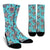 Sea Turtle Art Pattern Crew Socks