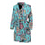 Sea Turtle Art Pattern Men Bath Robe