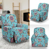 Sea Turtle Art Pattern Recliner Slipcover-JORJUNE.COM