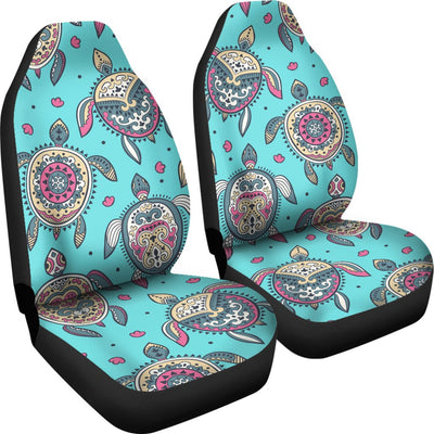 Sea Turtle Art Pattern Universal Fit Car Seat Covers